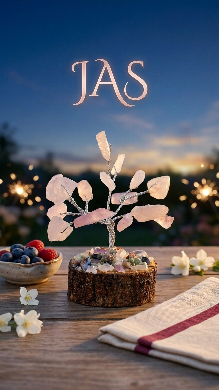 MINI ROSE CRYSTAL TREE