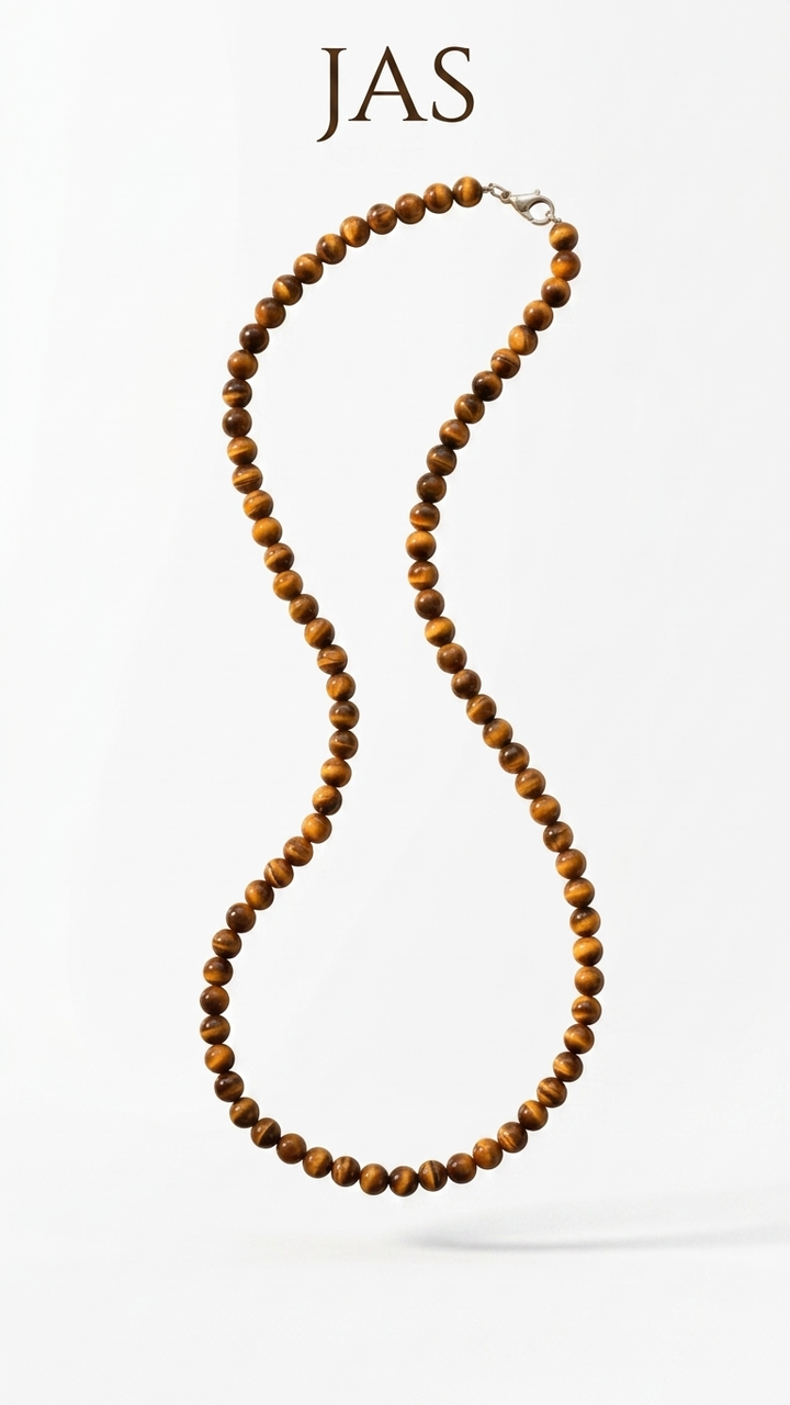 NATURAL TIGER EYE NECKLACE