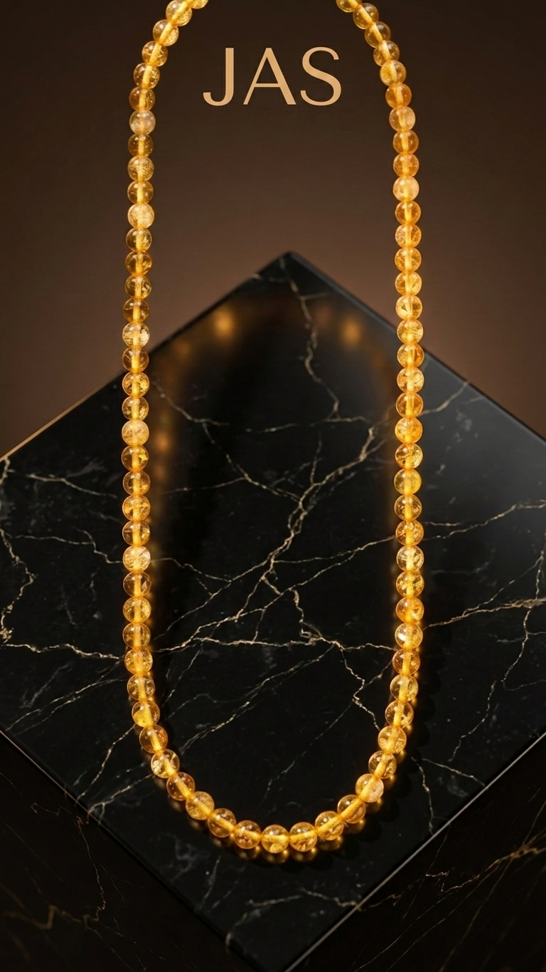 Natural Citrine Necklace