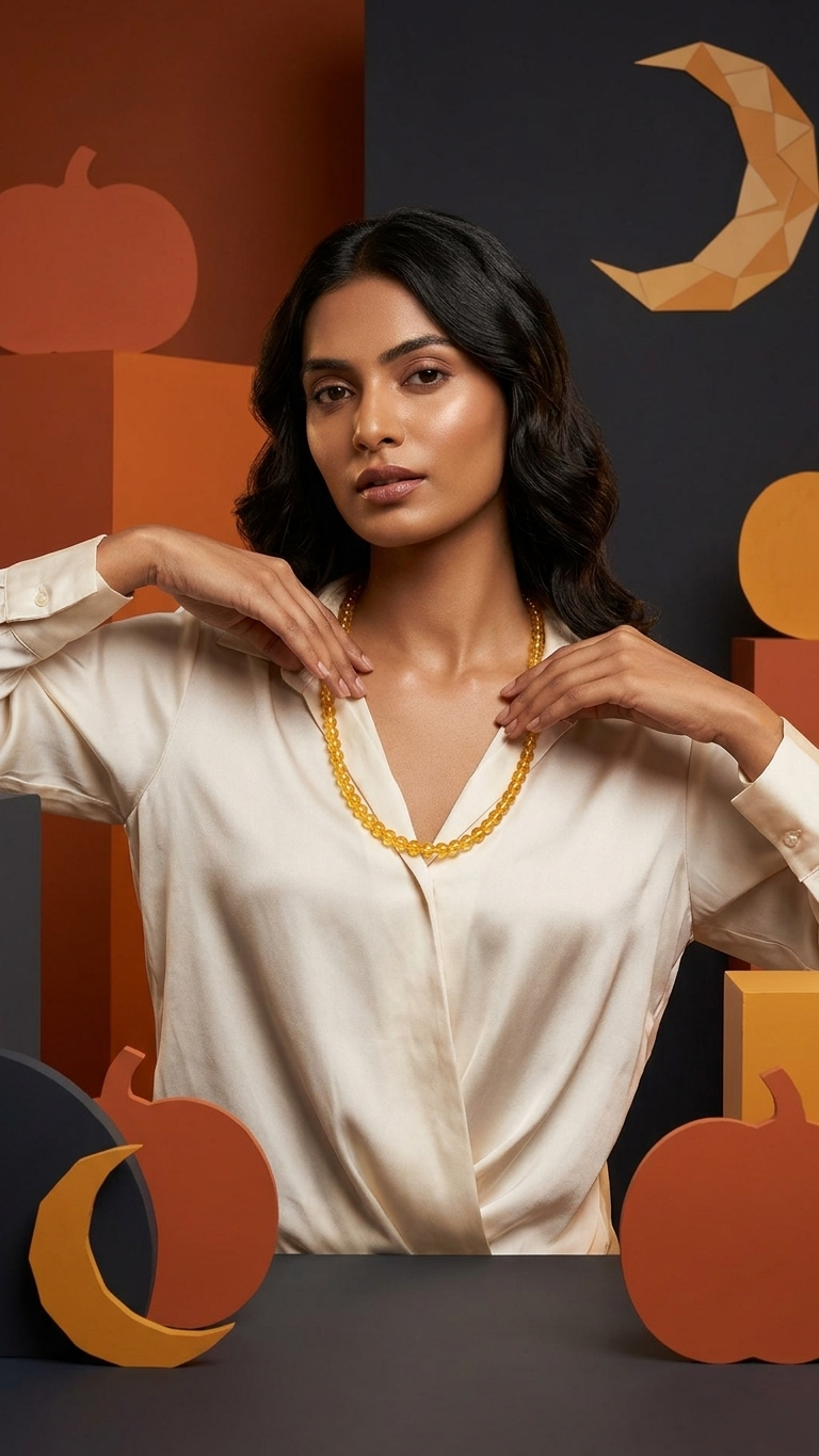Natural Citrine Necklace