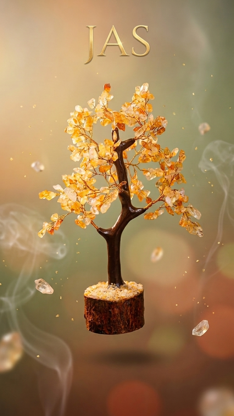 NATURAL CITRINE STONE TREE
