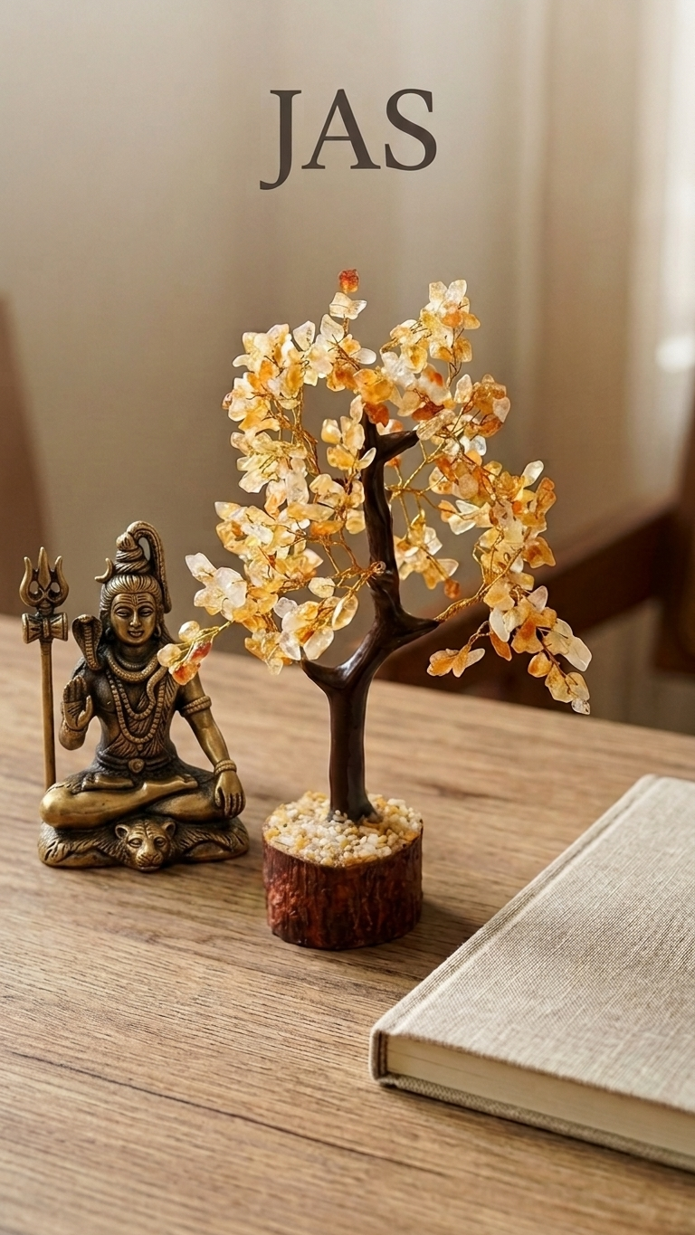 NATURAL CITRINE STONE TREE