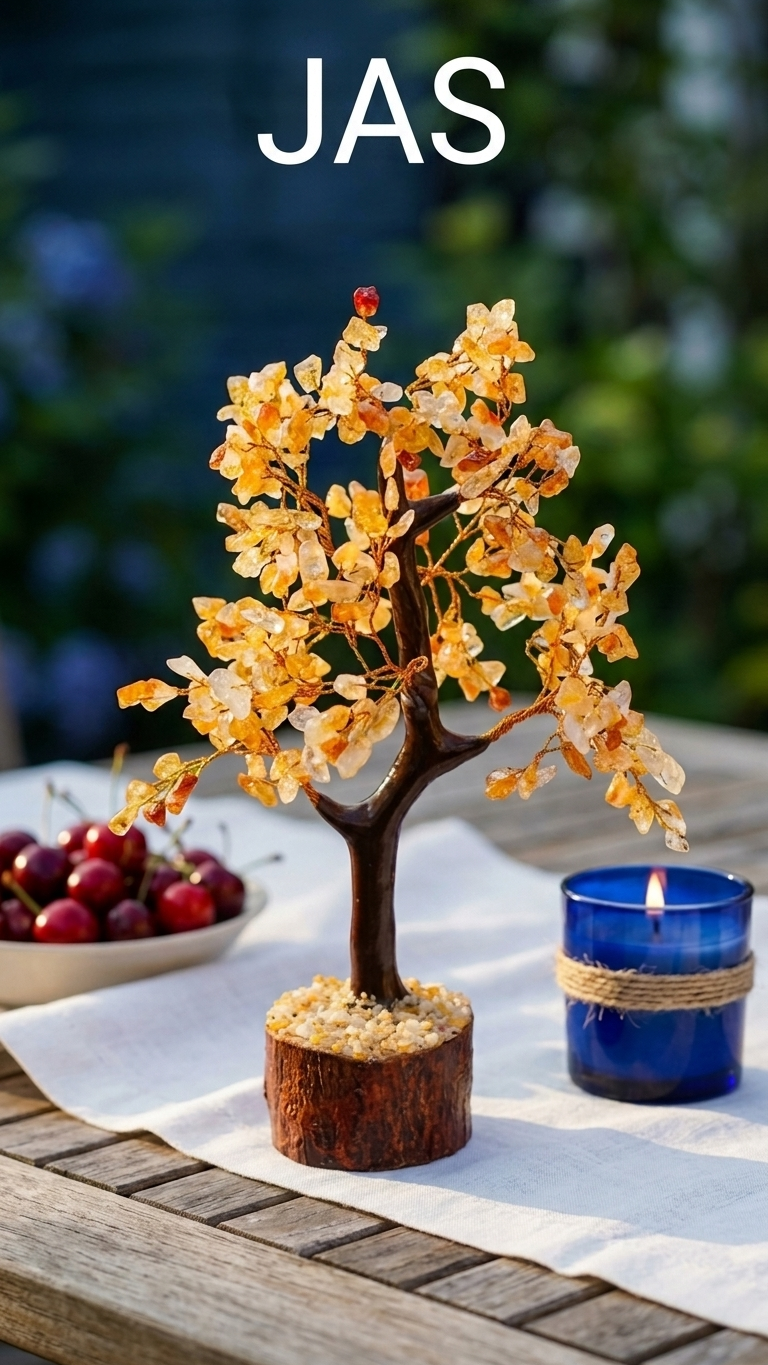 NATURAL CITRINE STONE TREE