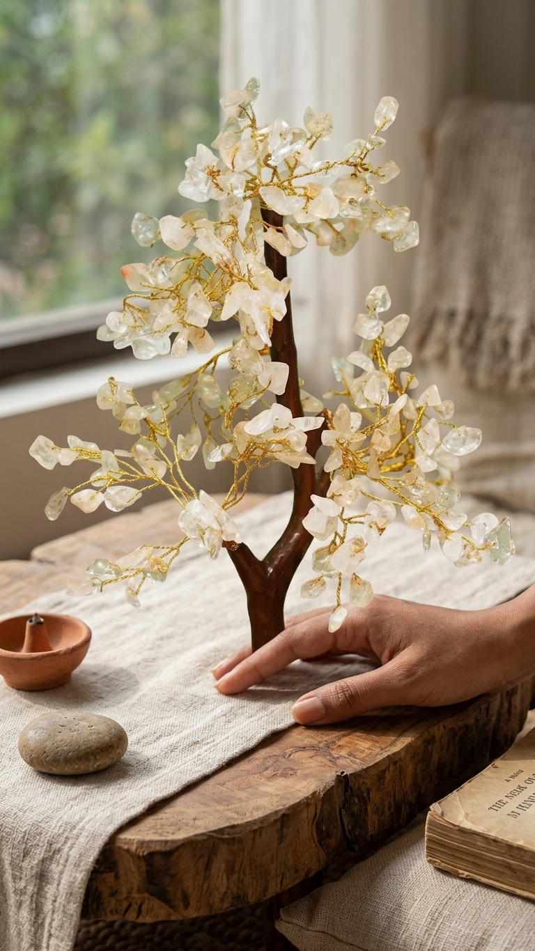 Master Chakra Healing Gemstone Tree