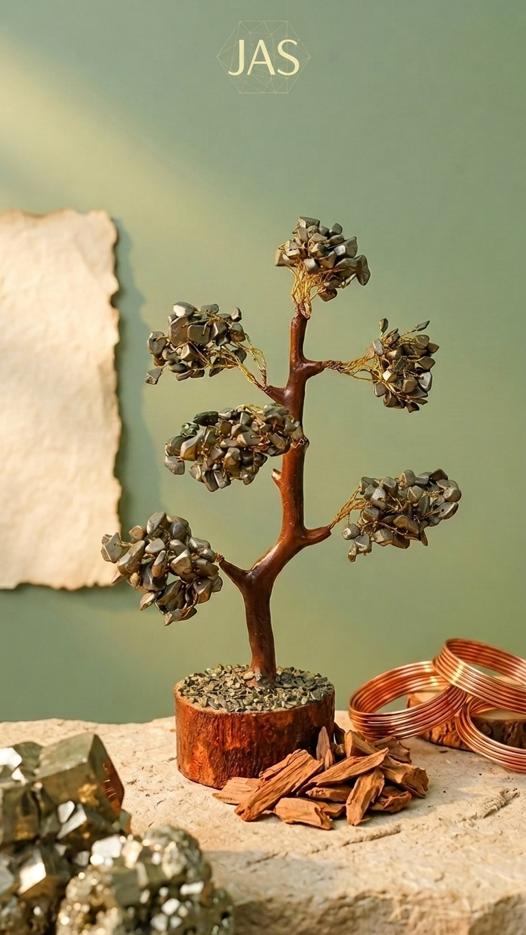 NATURAL PYRITE TREE