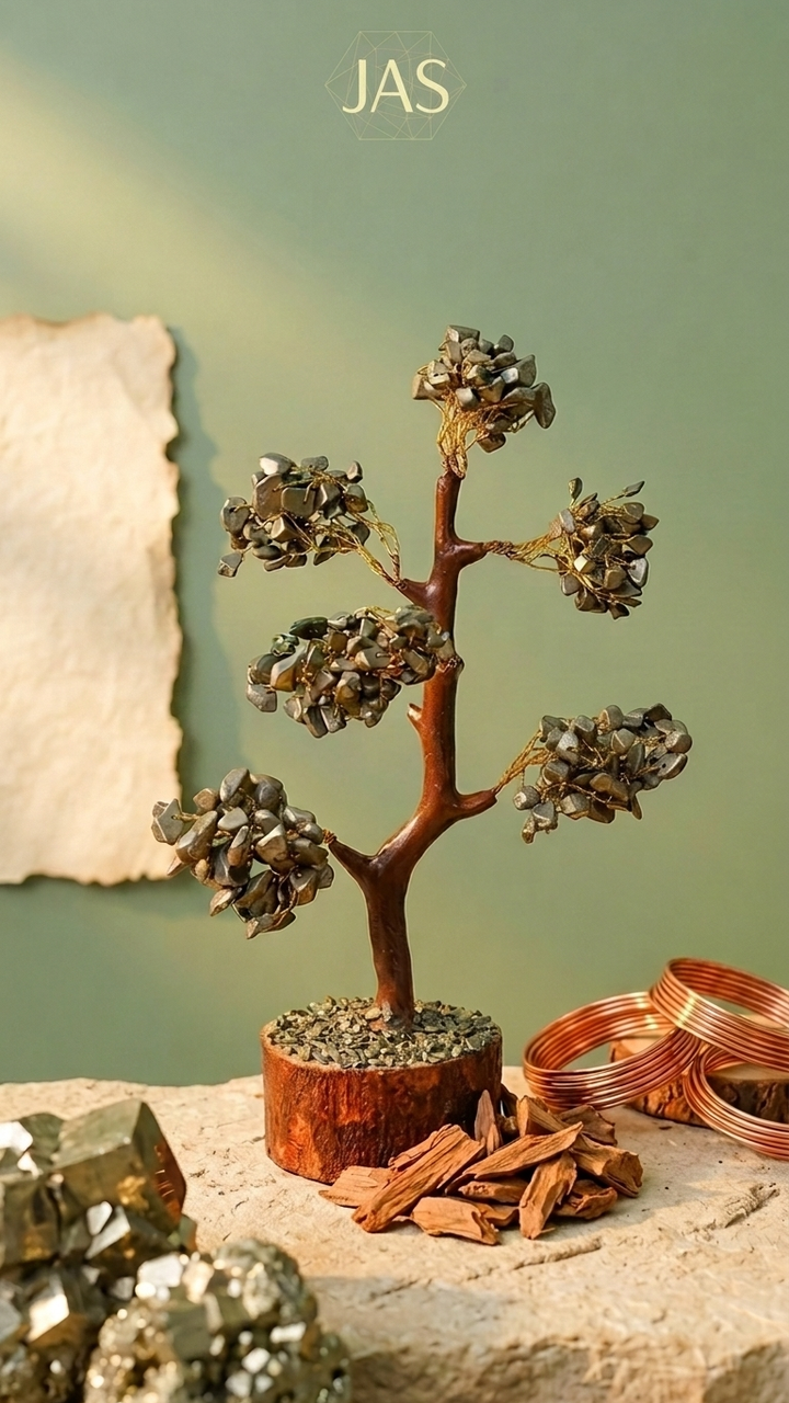 NATURAL PYRITE TREE