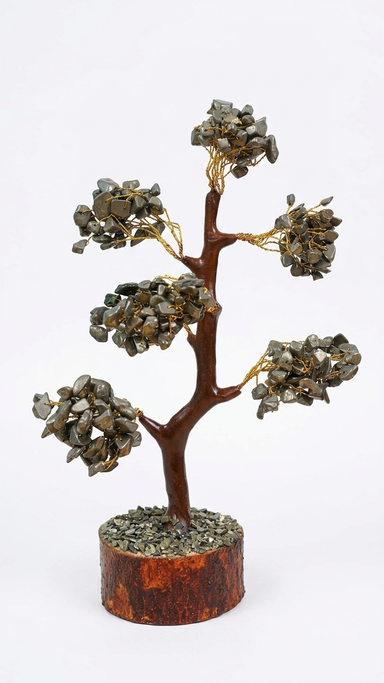 NATURAL PYRITE TREE
