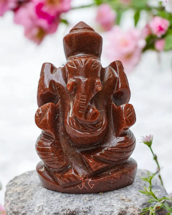 Red Aventurine Ganesha