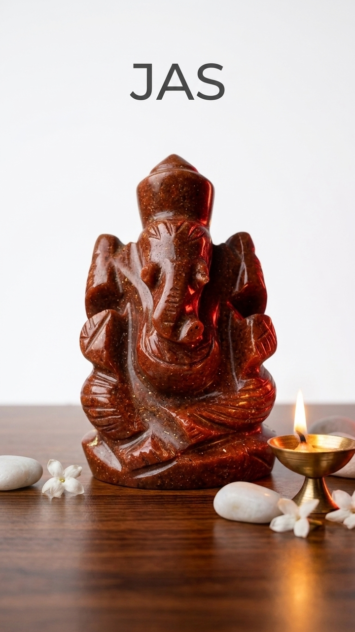 Red Aventurine Ganesha