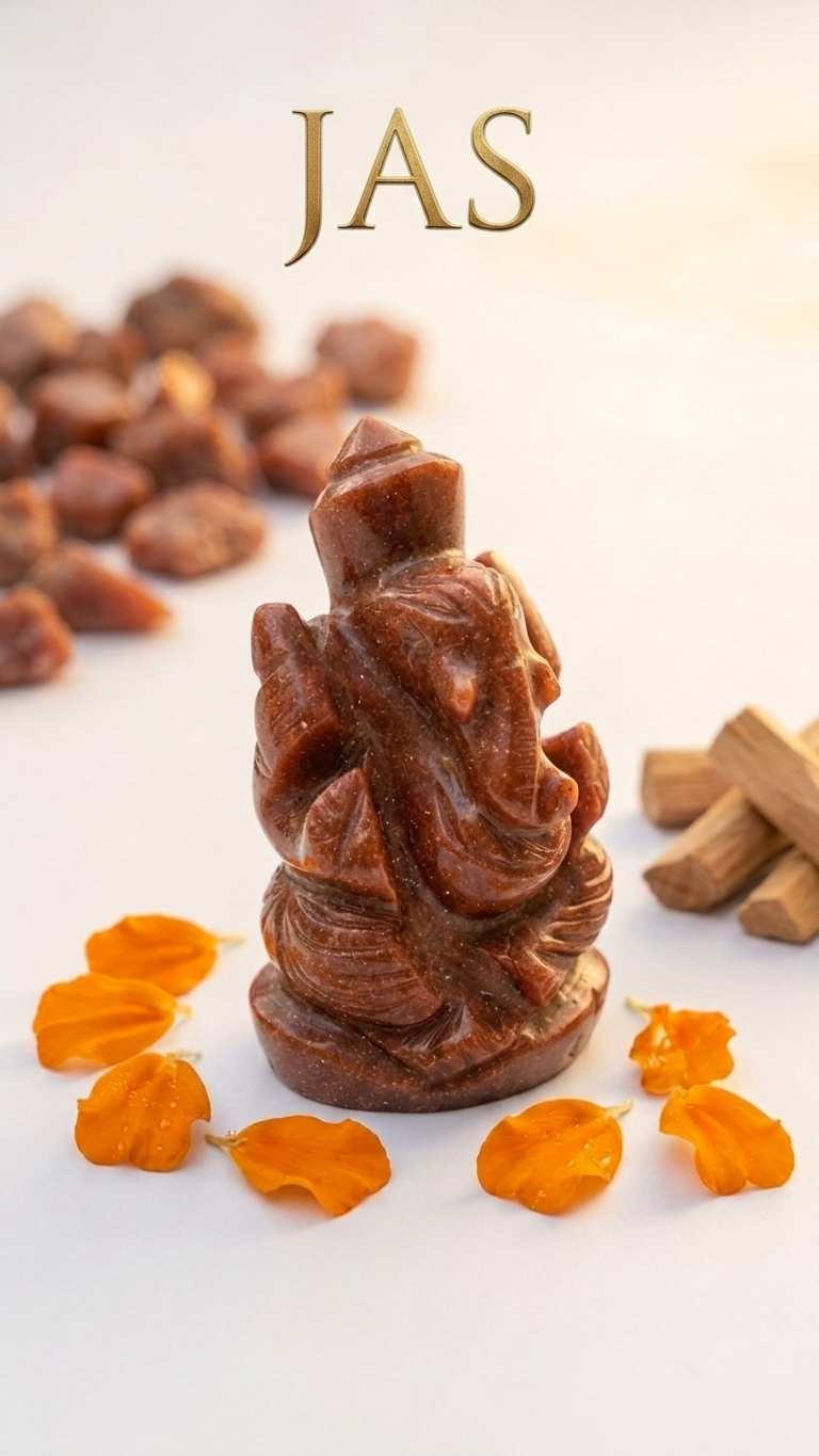 Red Aventurine Ganesha