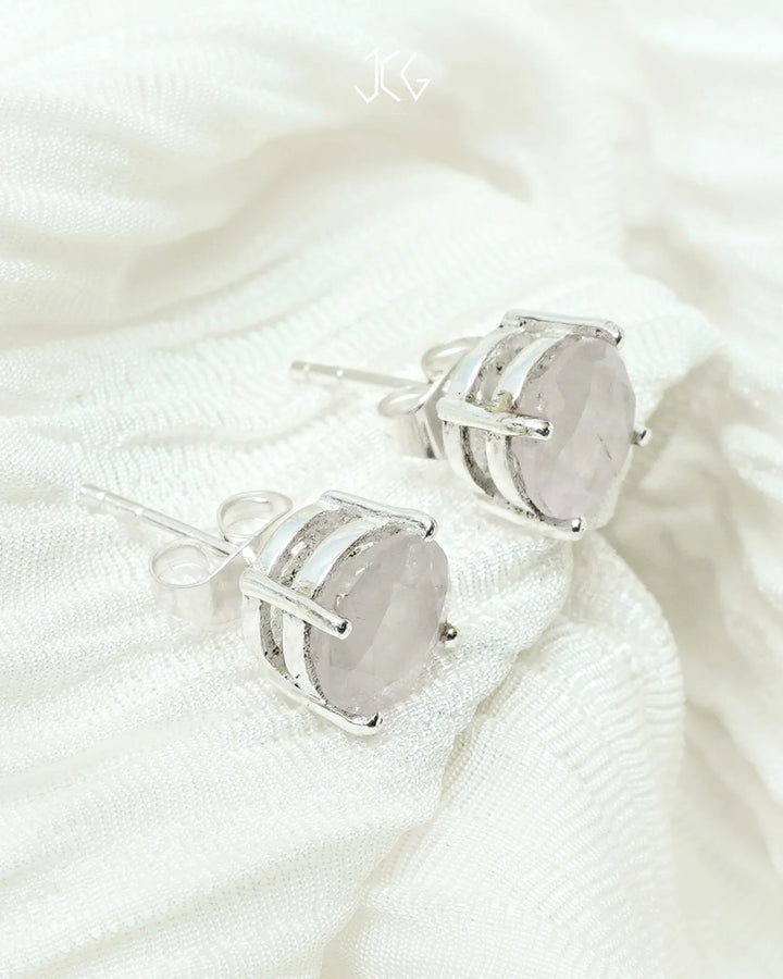 Rose Quartz Earrings