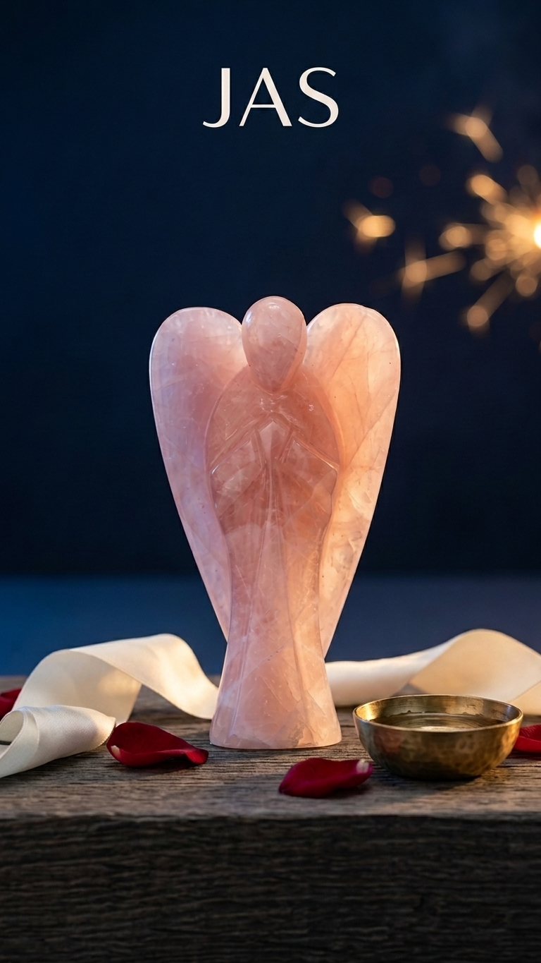 Rose Quartz Angel