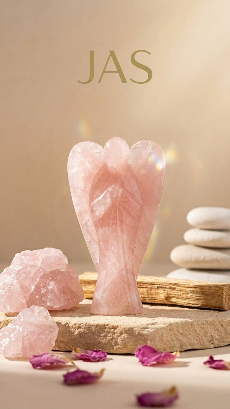 Rose Quartz Angel