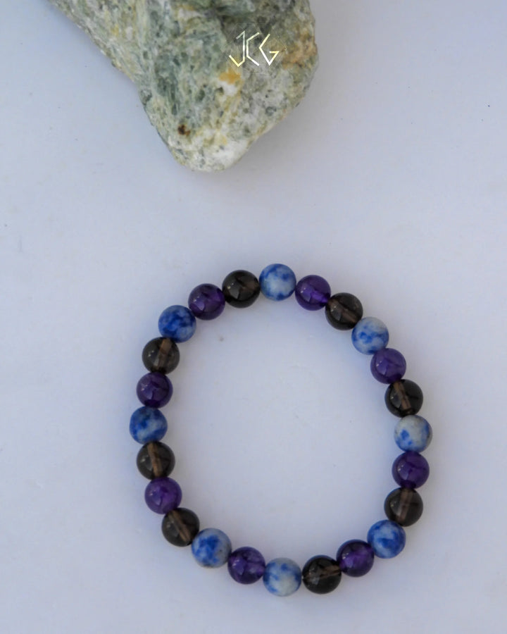 Sagittarius (Dhanu) Zodiac Sign Bracelet 8mm