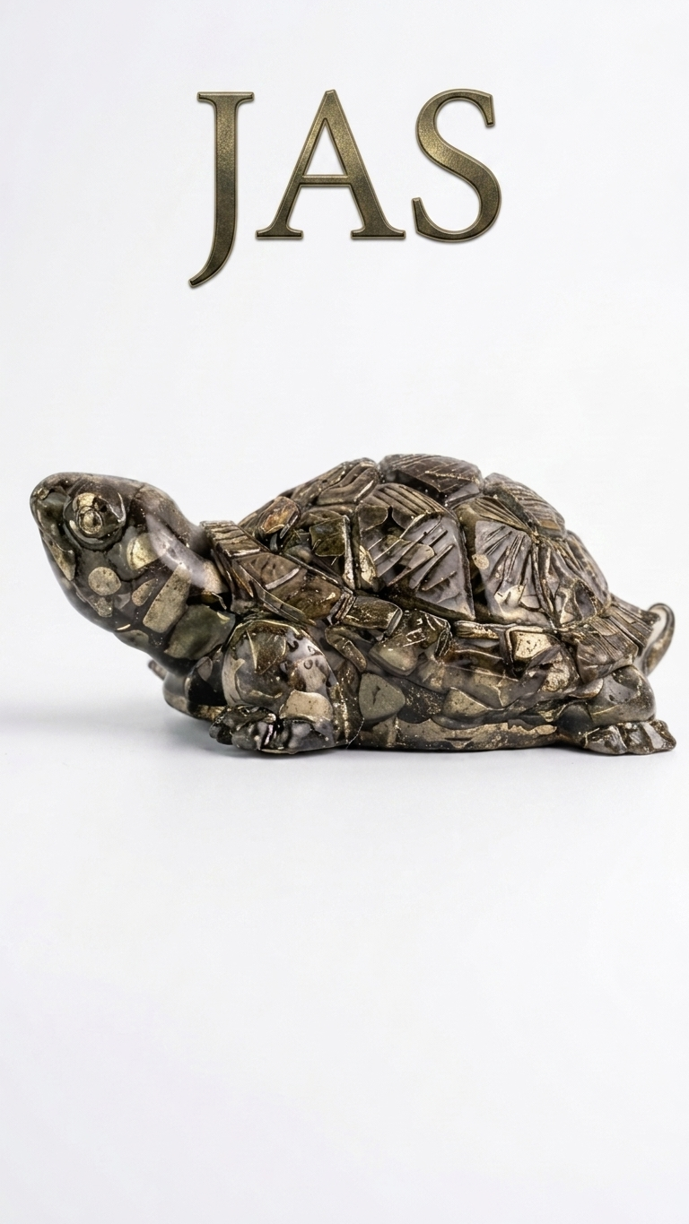 Vastu Pyrite Turtle for Wealth & Prosperity