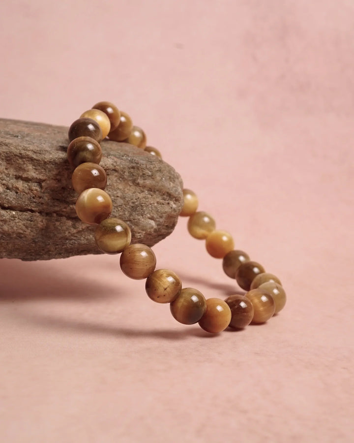 Yellow Catseye Bracelet 8mm