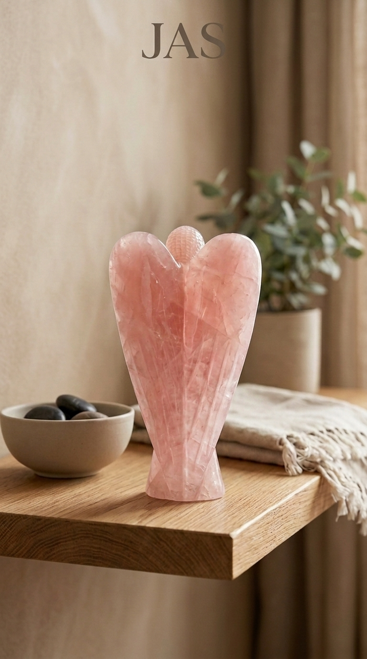 Rose Quartz Angel