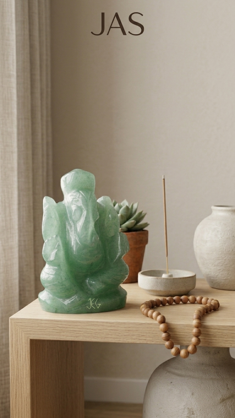 green-aventurine-Ganesha
