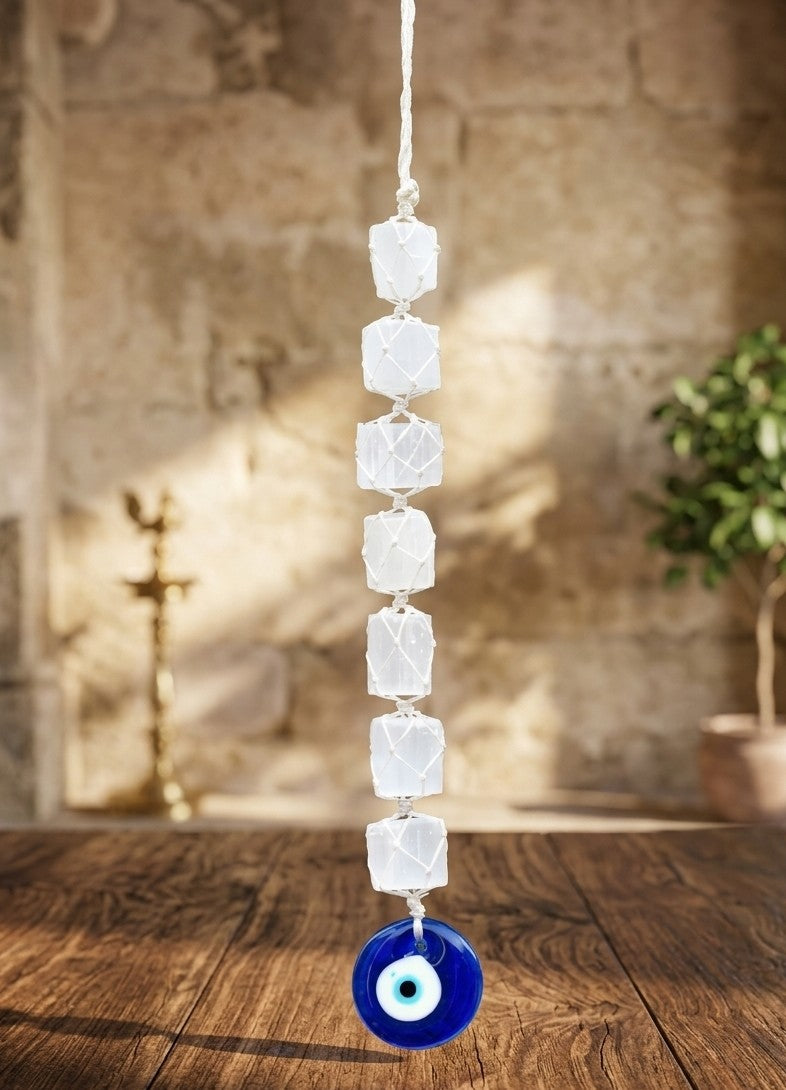 Selenite Protection Hanging