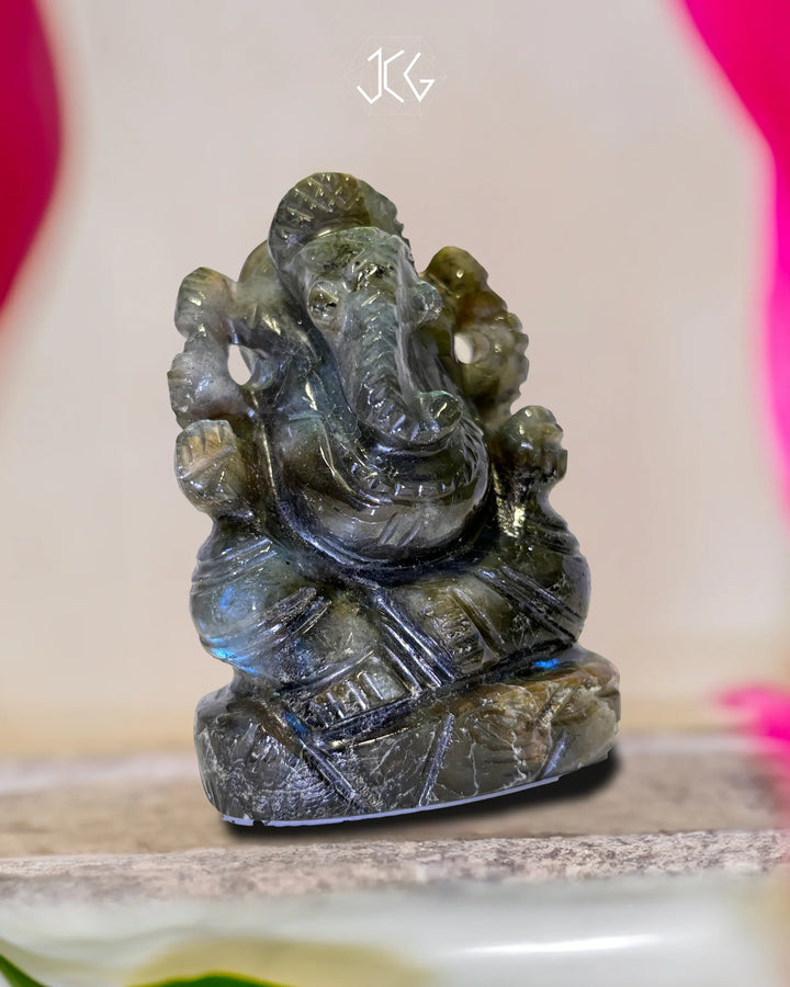 Labradorite Ganesha