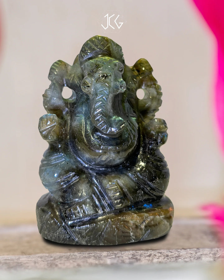 Labradorite Ganesha