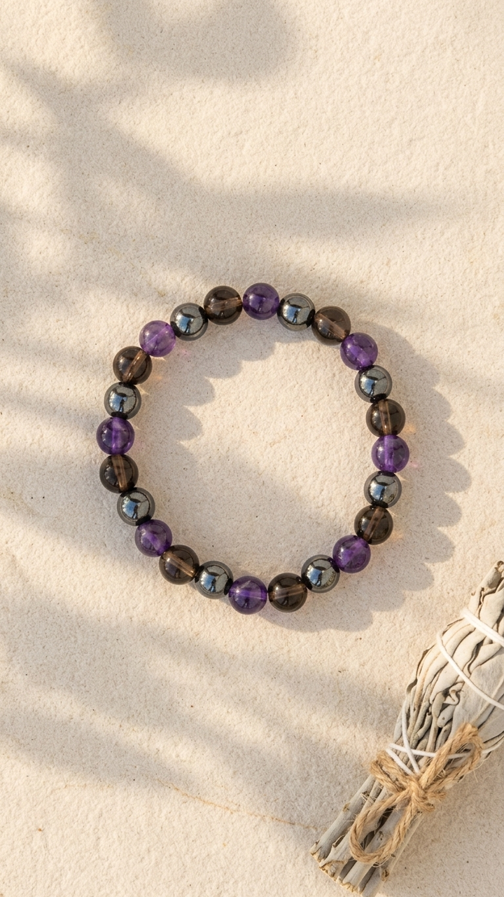 Capricorn (Makar) Zodiac Sign Bracelet 8mm