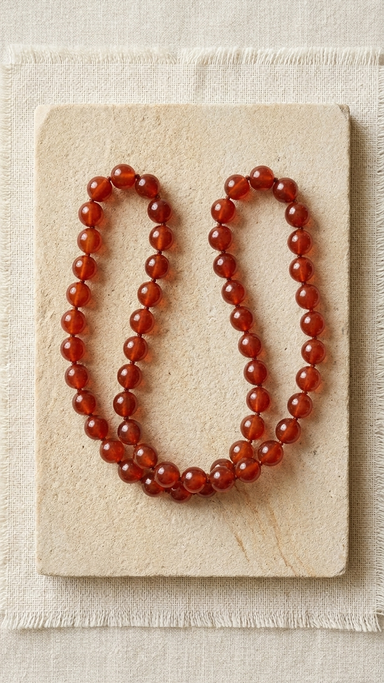 Natural Carnelian Necklace