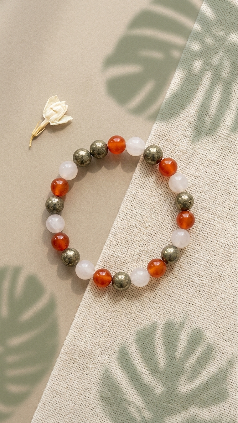 Taurus (Vrishabh) Zodiac Sign Bracelet 8mm