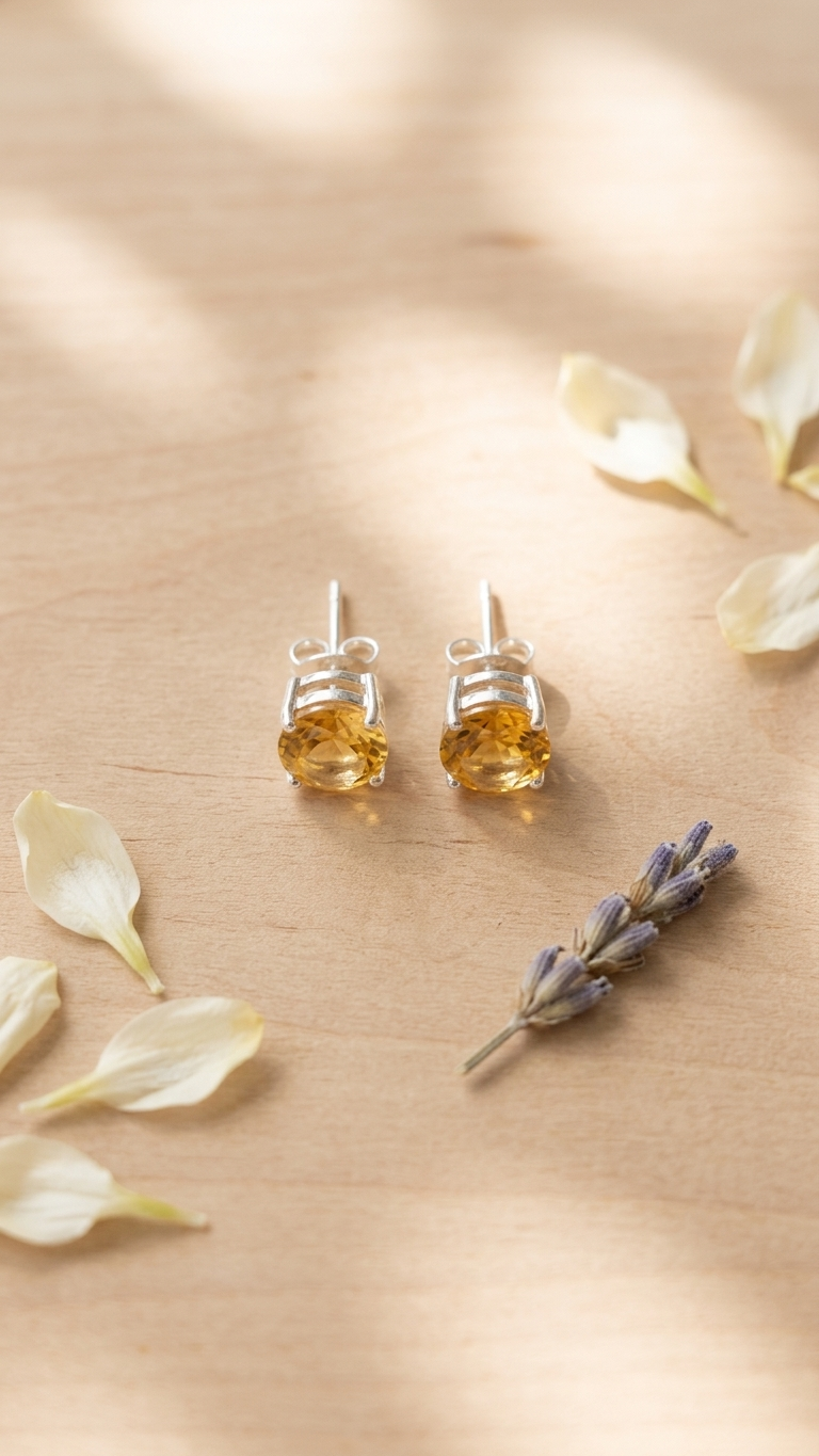 Citrine Earrings