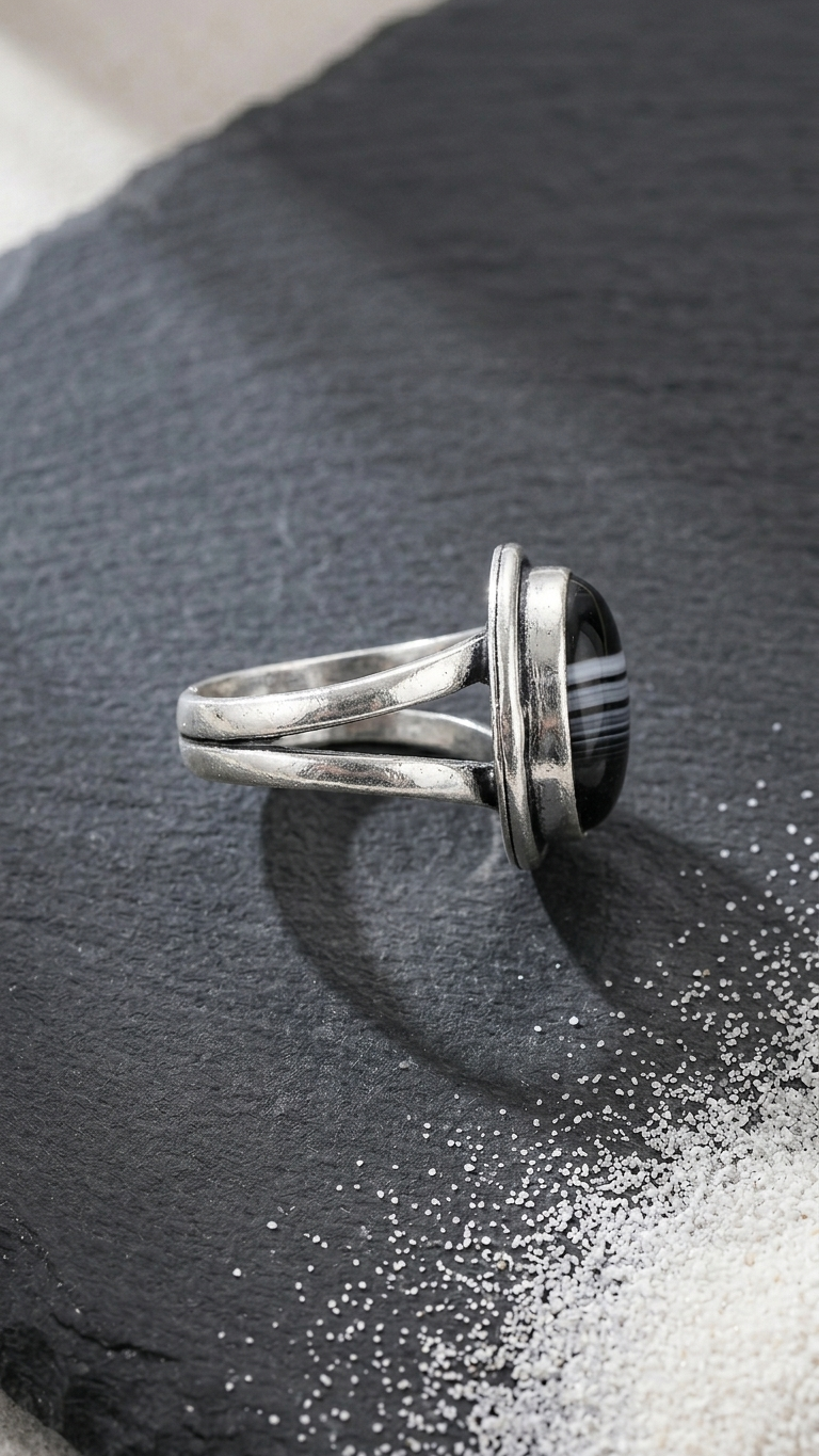 Natural Sulemani Hakik Ring