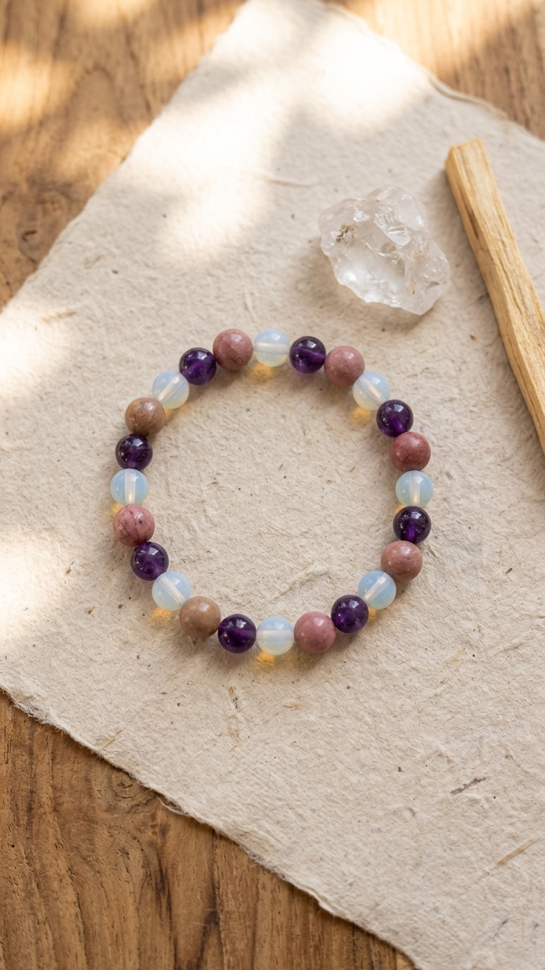 Libra (Tula) Zodiac Sign Bracelet 8mm