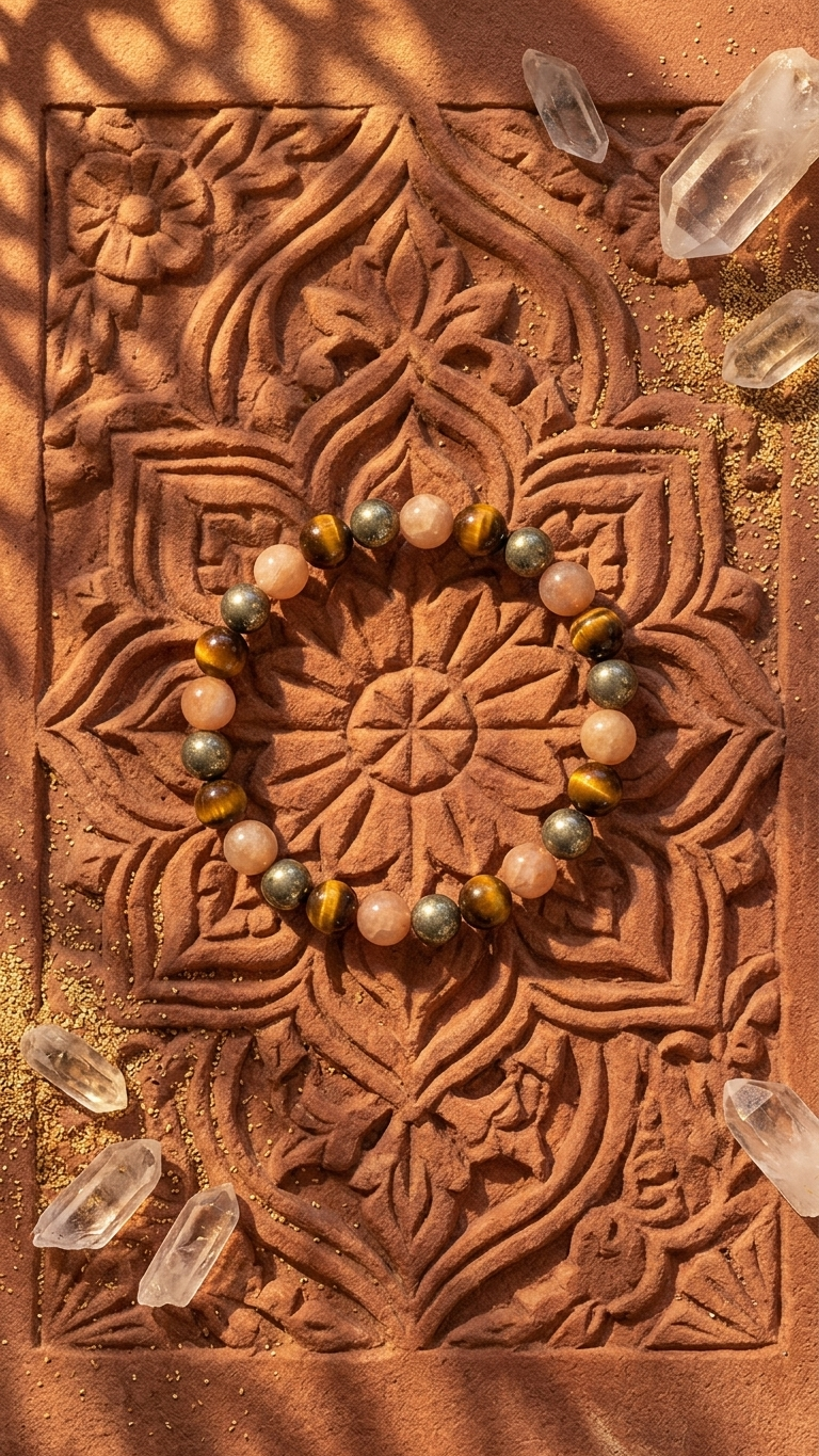 Leo (Singha) Zodiac Sign Bracelet 8mm