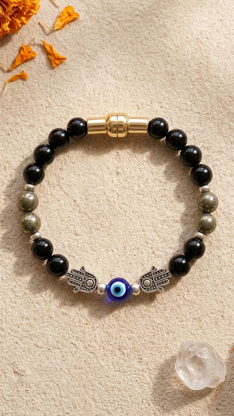 Guardian Shield bracelet with Magnetic Lock