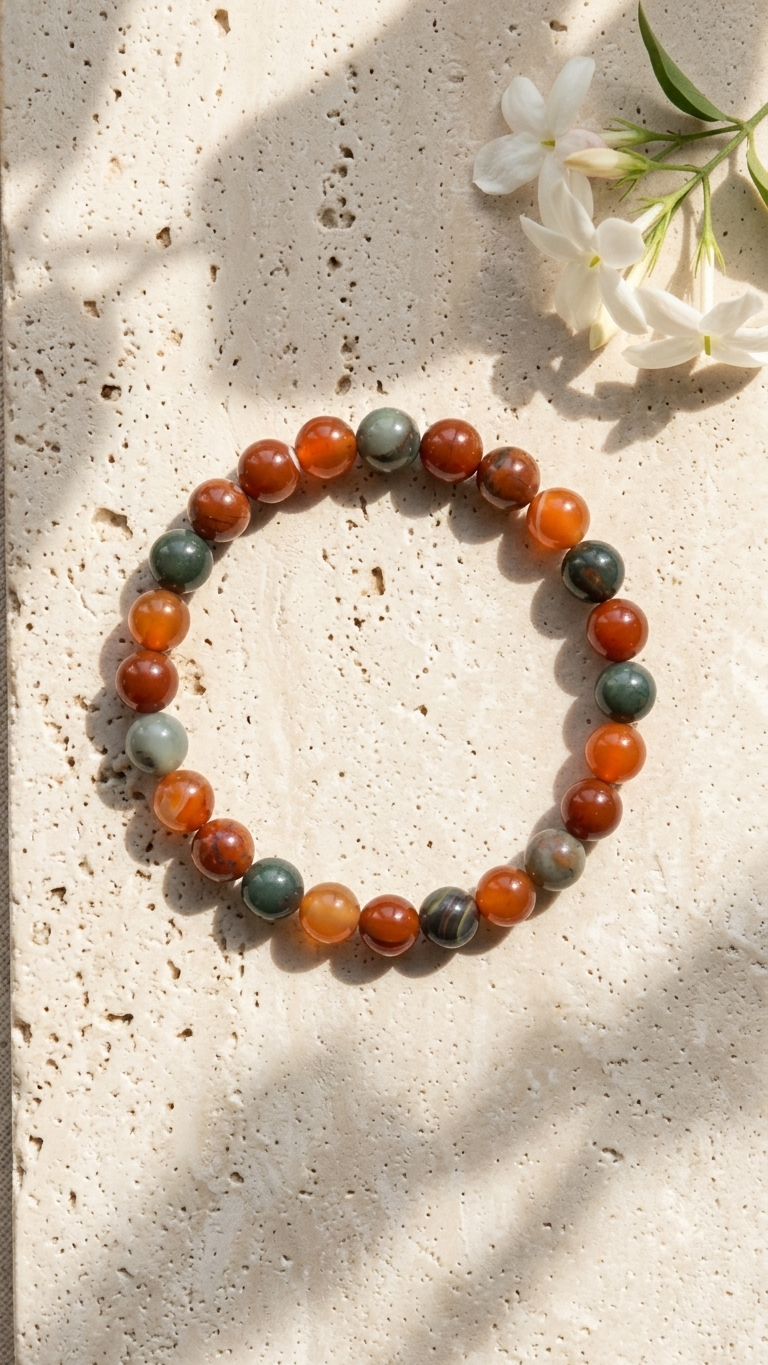 Aries (Mesh) Zodiac Sign Bracelet 8mm