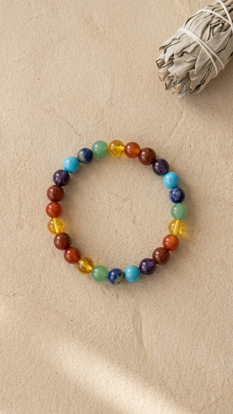 7 Chakras Bracelet 8mm