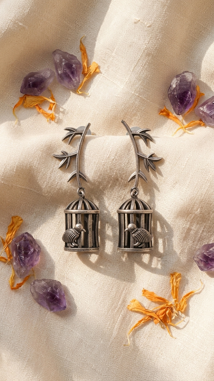Freedom Song Dandiya Earrings