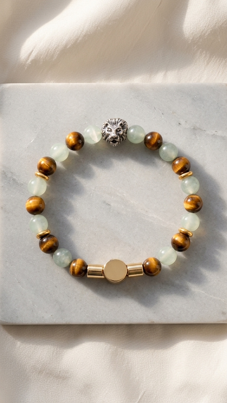Courage & Prosperity Bracelet With Magnetic Lock