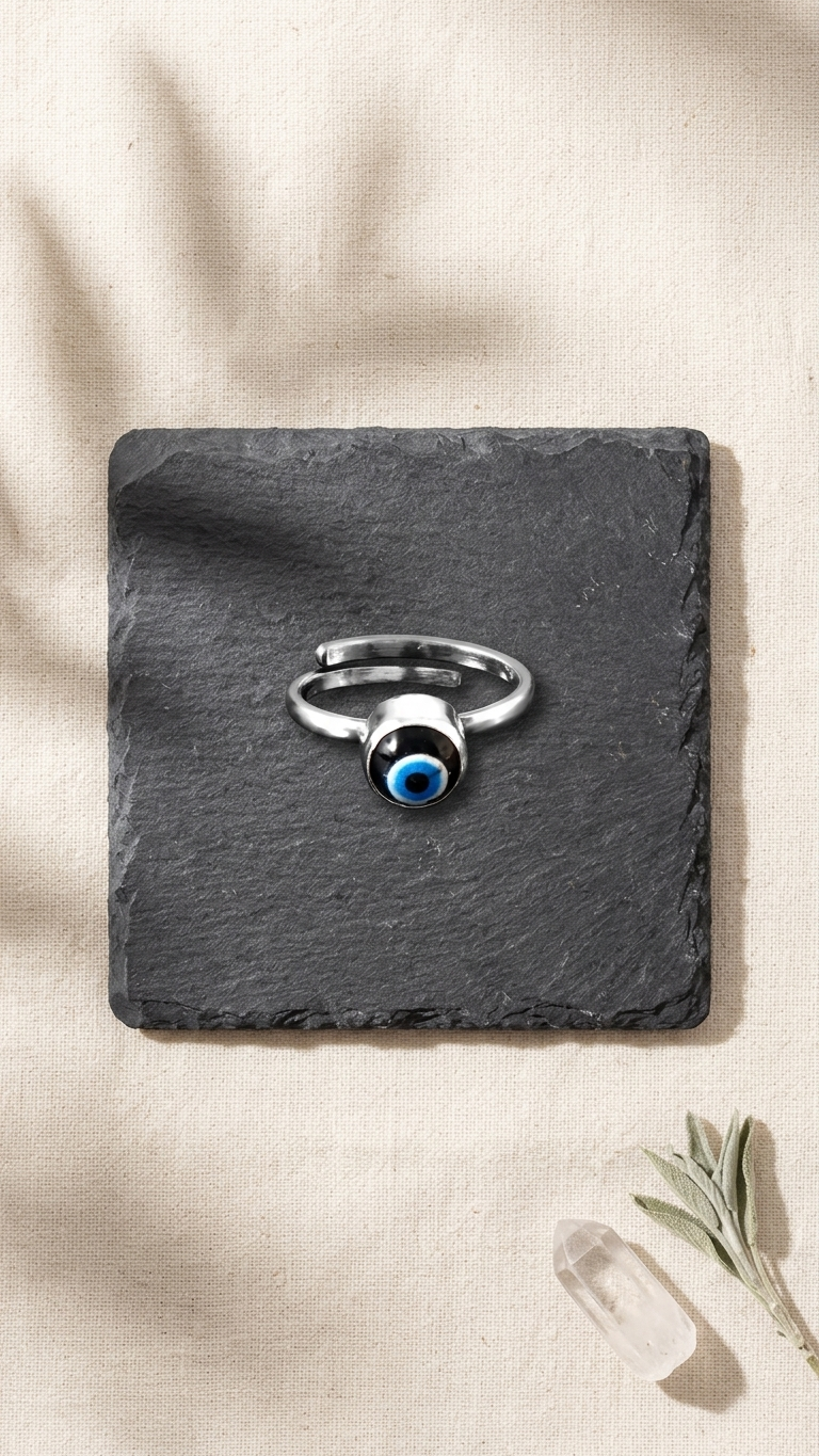 Natural EVIL EYE RING