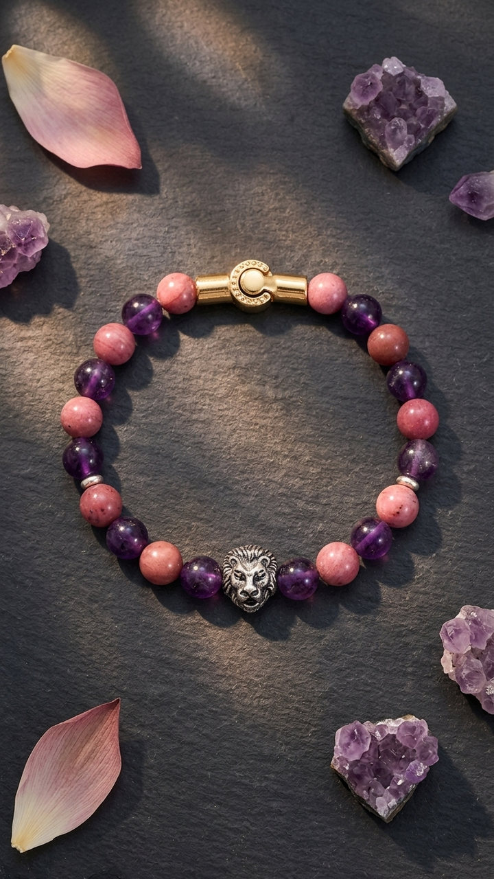 Strength Bracelet With Magnetic Lock