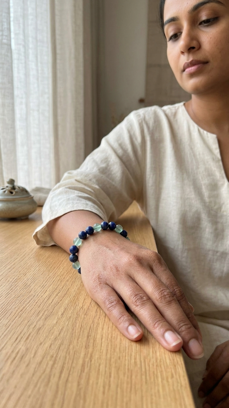 Virgo (Kanya) Zodiac Sign Bracelet 8mm