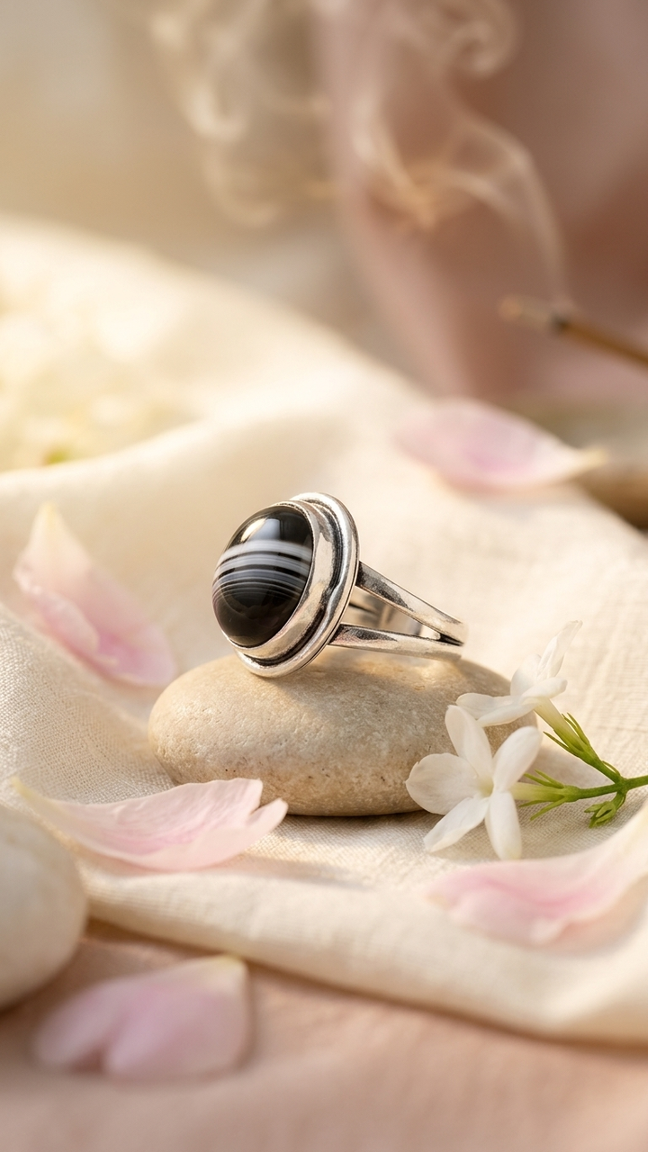 Natural Sulemani Hakik Ring