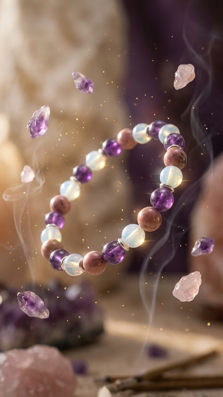 Libra (Tula) Zodiac Sign Bracelet 8mm