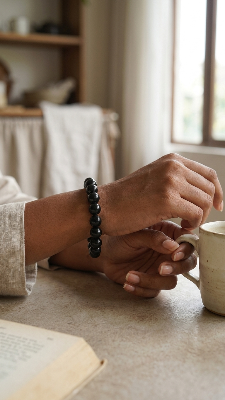 Black Tourmaline Bracelet 8mm