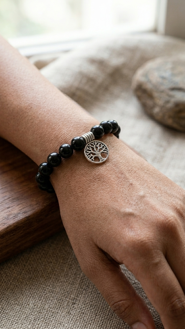 Black Obsidian Bracelet 8mm