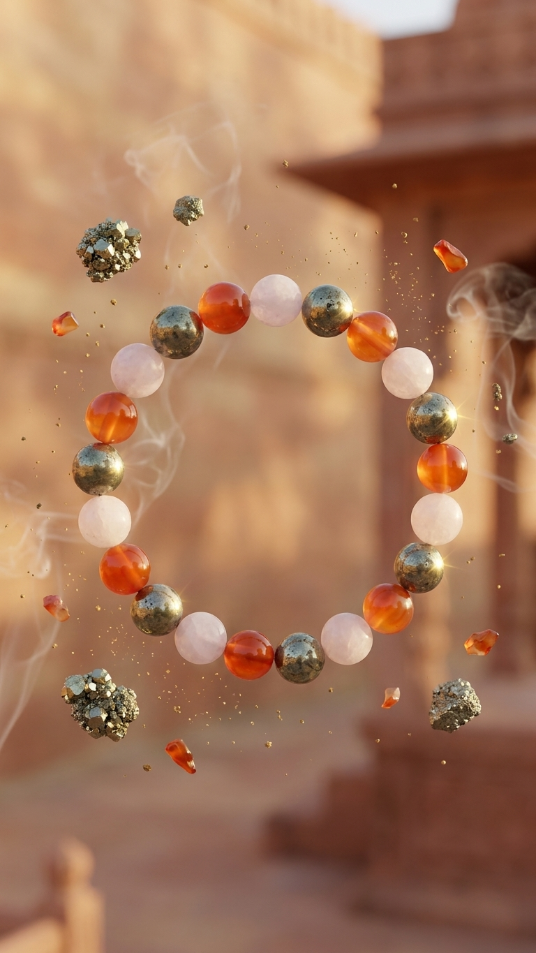 Taurus (Vrishabh) Zodiac Sign Bracelet 8mm