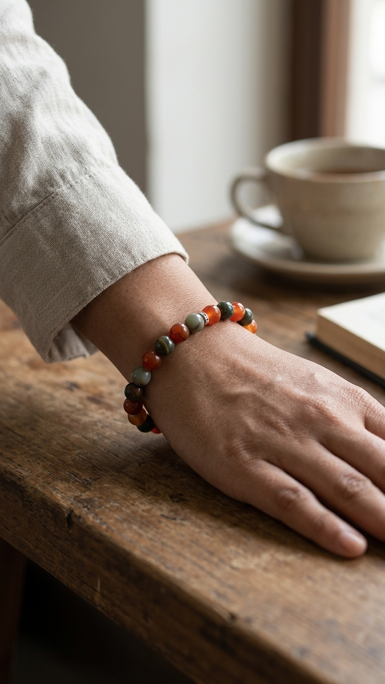 Aries (Mesh) Zodiac Sign Bracelet 8mm