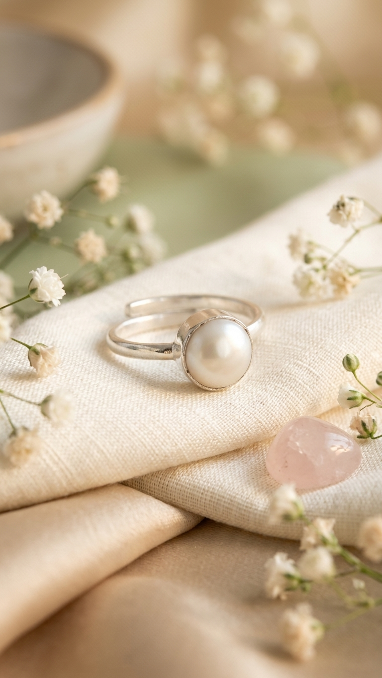 NATURAL PEARL Ring 100% Natural