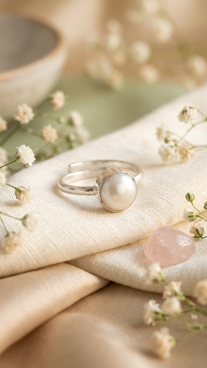 NATURAL PEARL Ring 100% Natural
