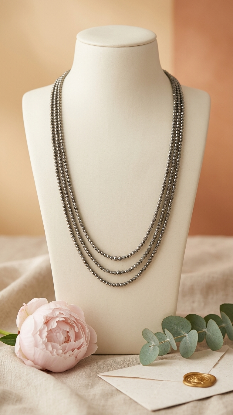 Natural Pyrite Necklace (With Certificate)