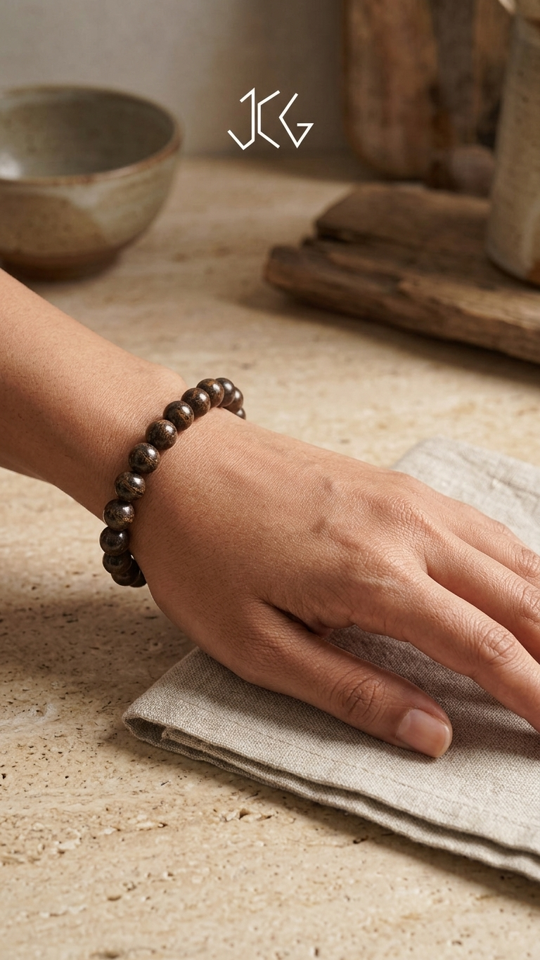 Bronzite Bracelet 8mm